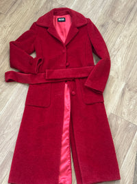Rosso alpaca coat