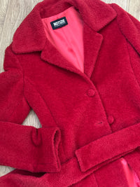 Rosso alpaca coat
