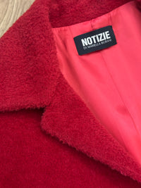 Rosso alpaca coat