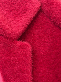 Rosso alpaca coat