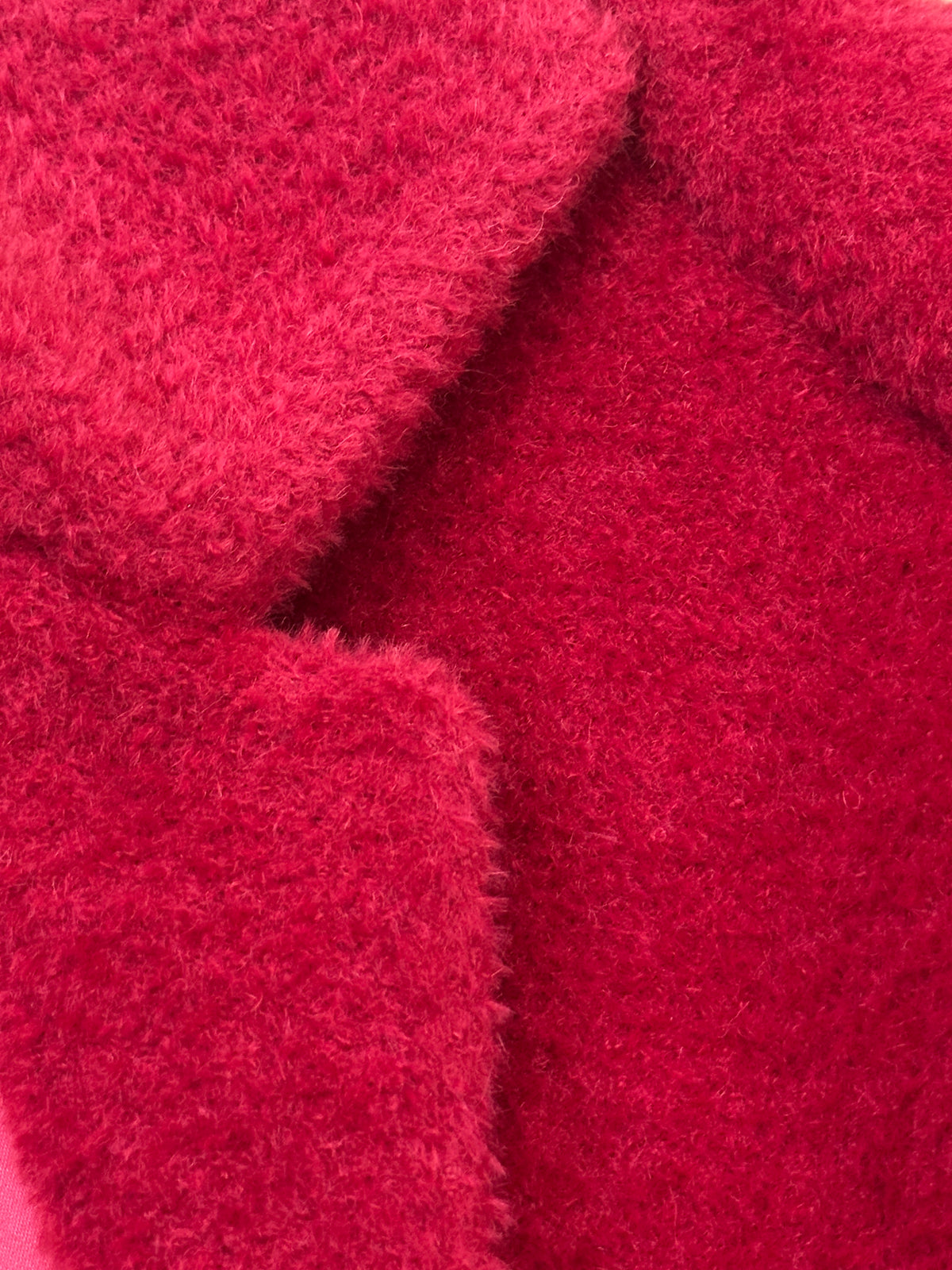 Rosso alpaca coat