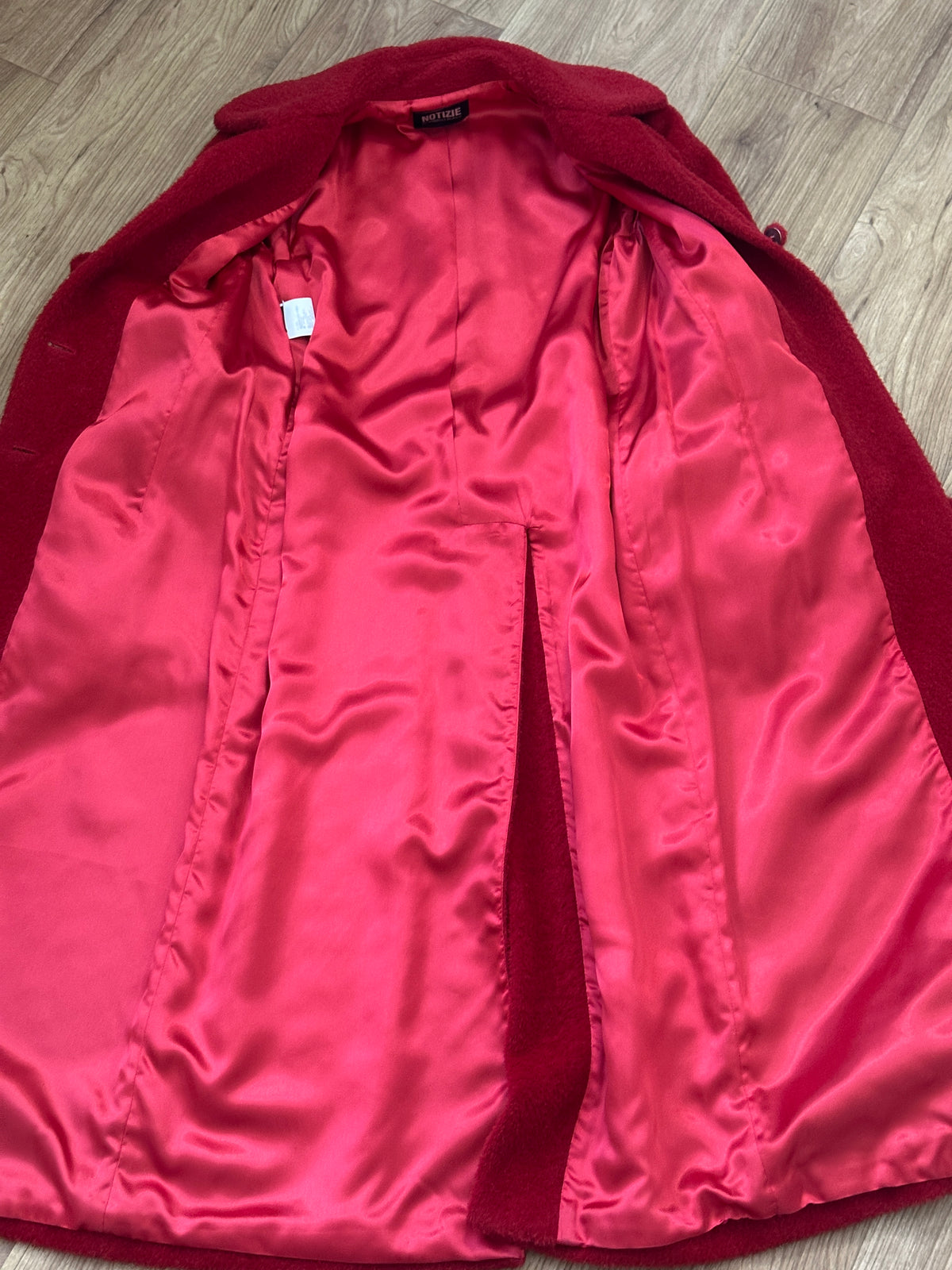 Rosso alpaca coat