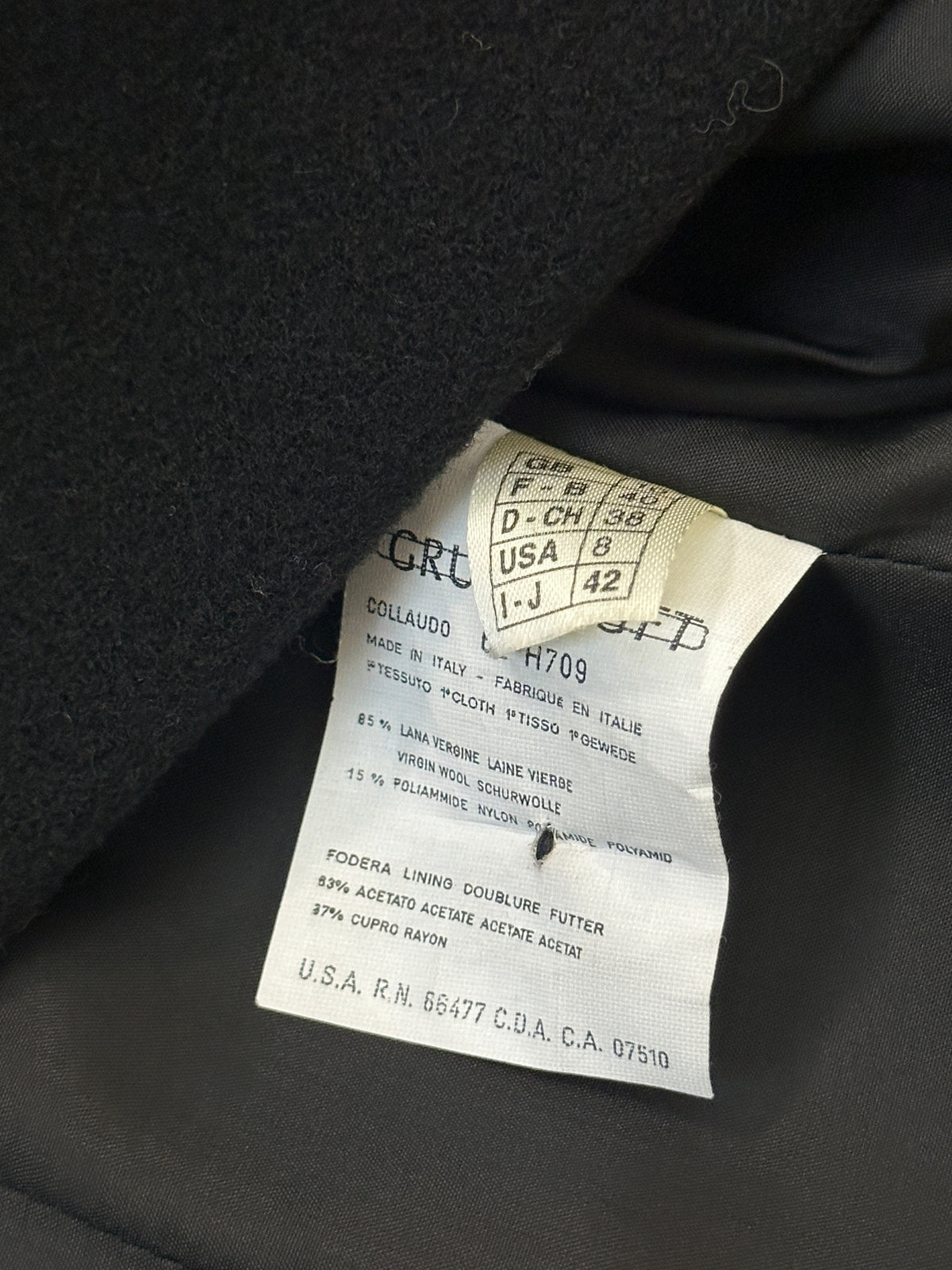 Fatato dark coat