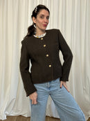 Bouclé ciocco blazer