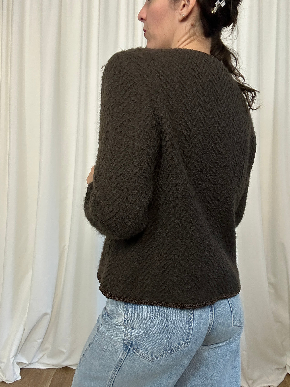 Bouclé ciocco blazer