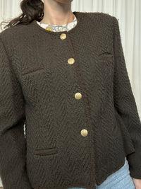 Bouclé ciocco blazer
