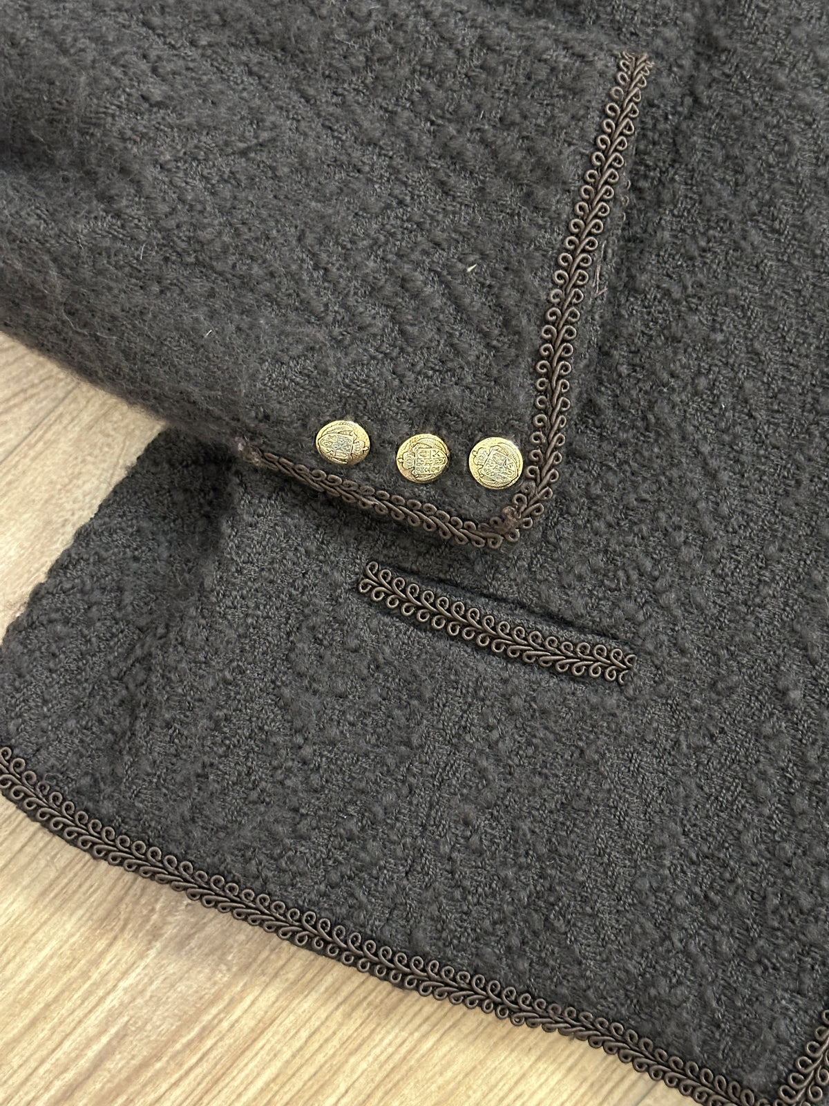 Bouclé ciocco blazer