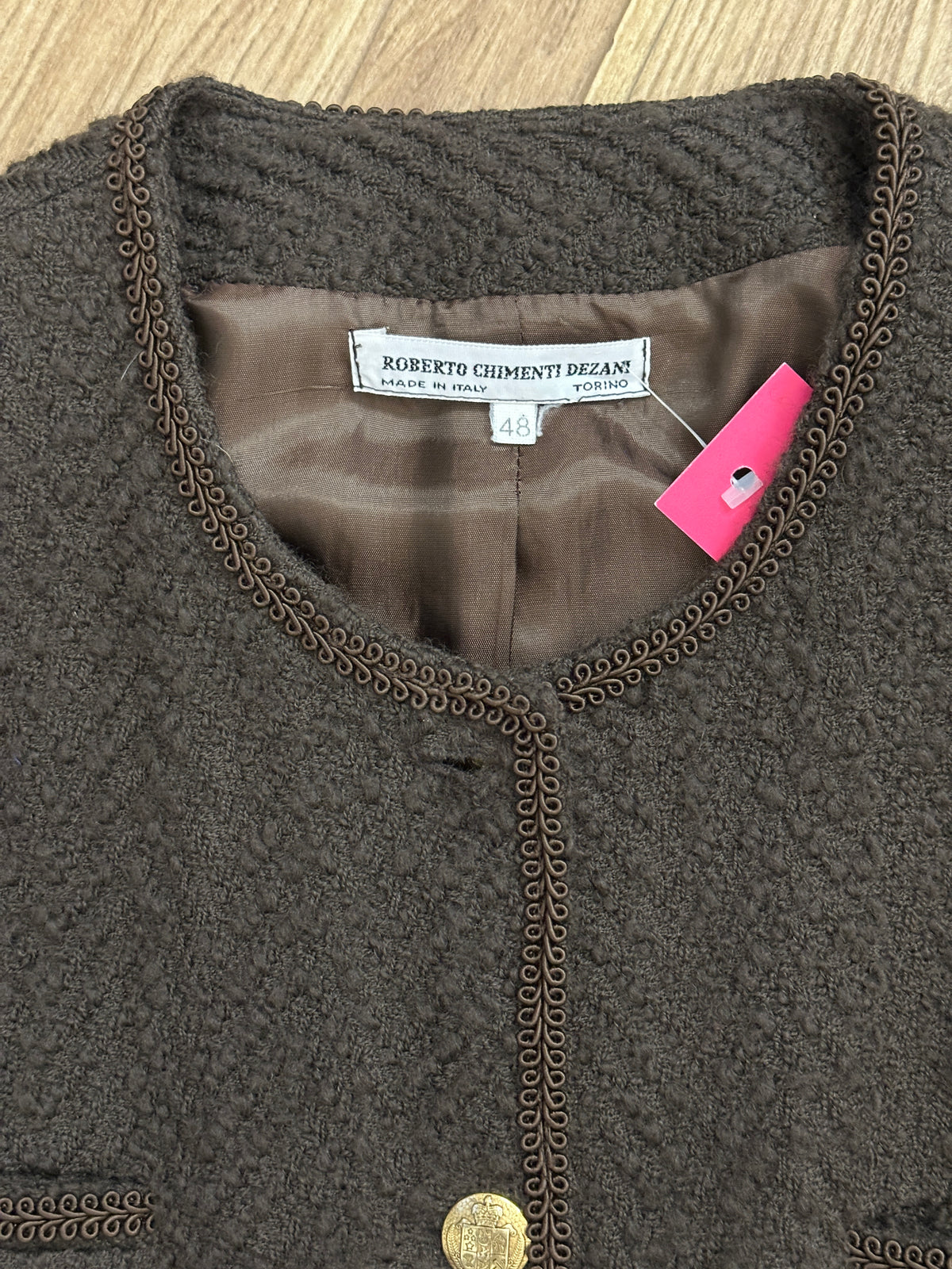 Bouclé ciocco blazer