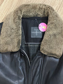 Trapper leather jacket