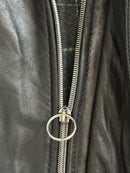 Trapper leather jacket