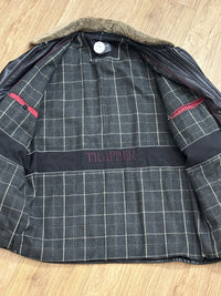 Trapper leather jacket