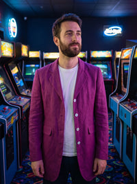 Lino Ciclamino blazer