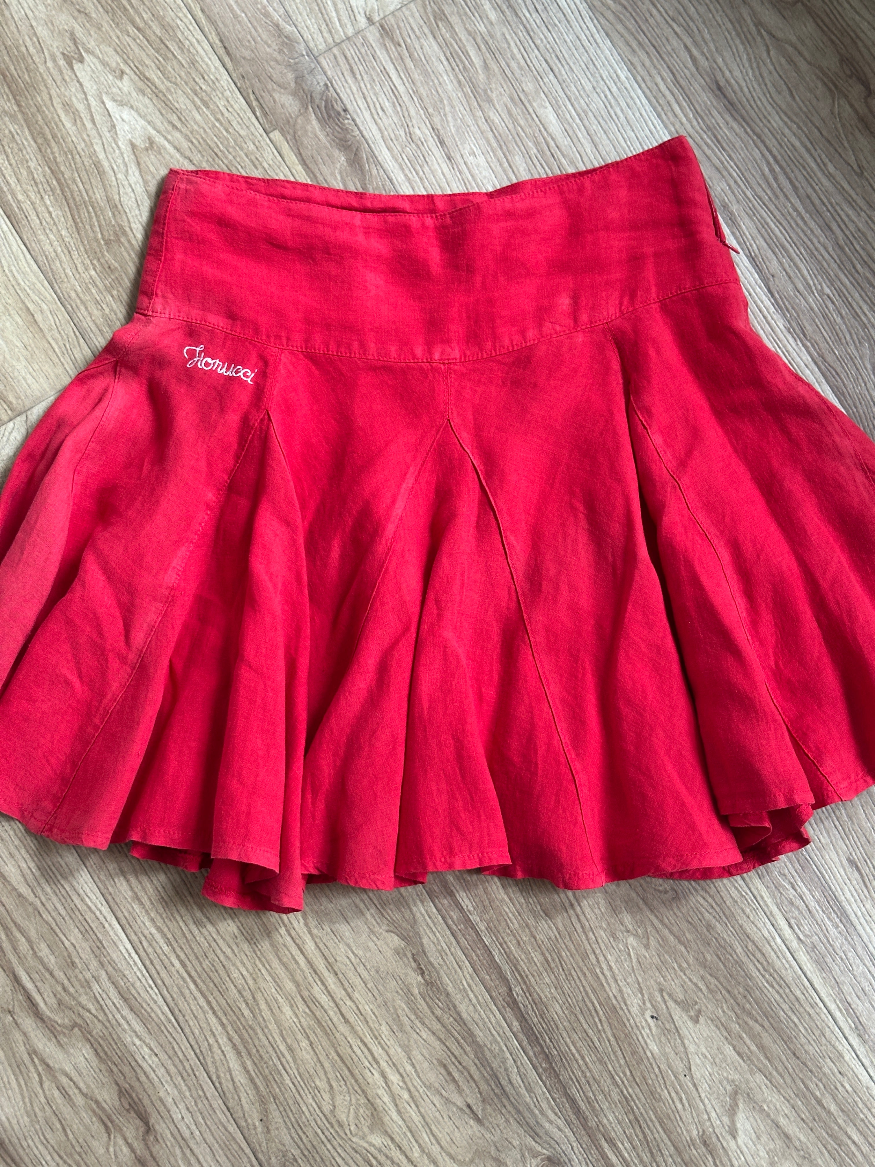 Fiorucci red skirt