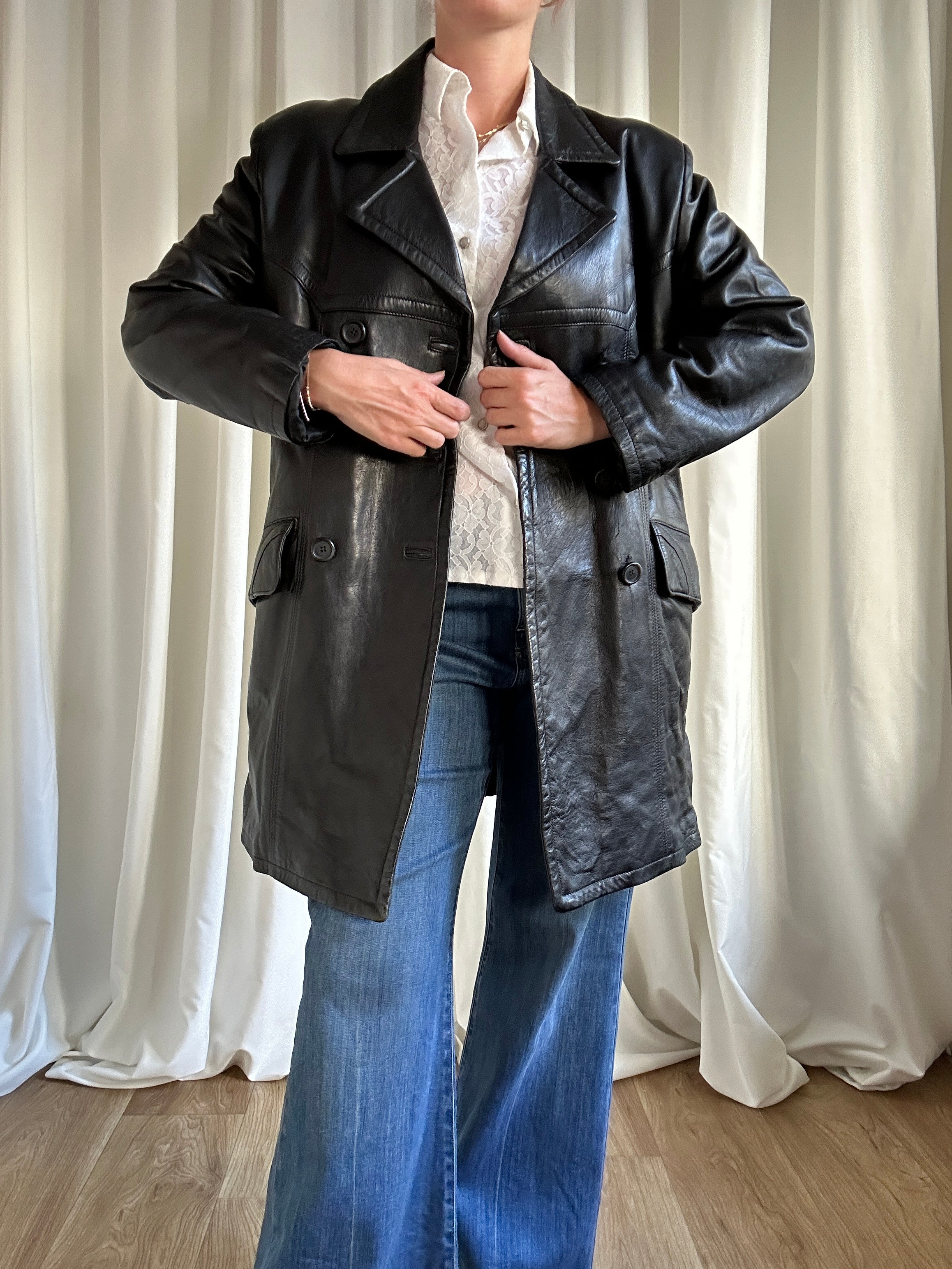 Ispettore leather jacket