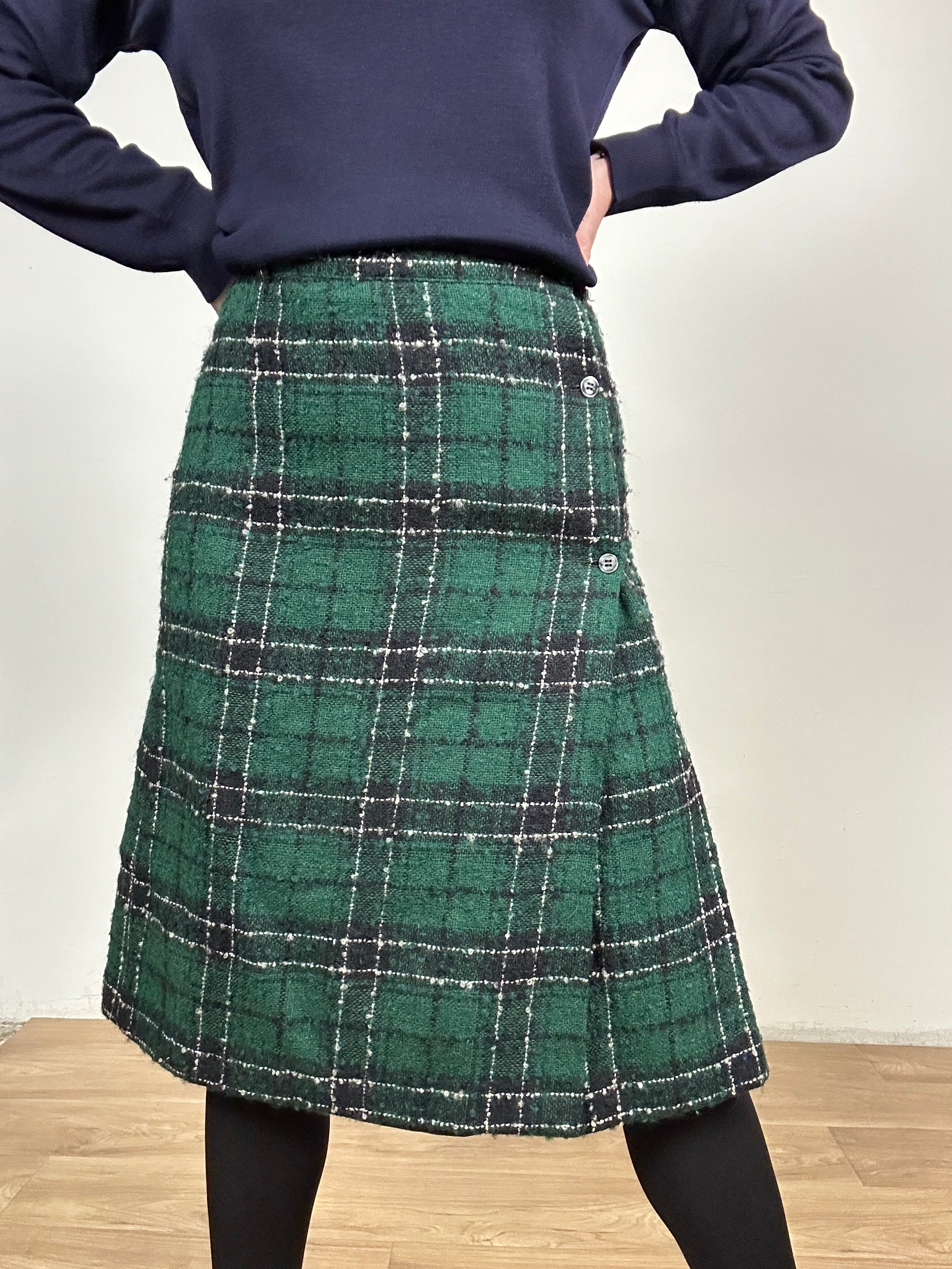 Scottish wool skirt