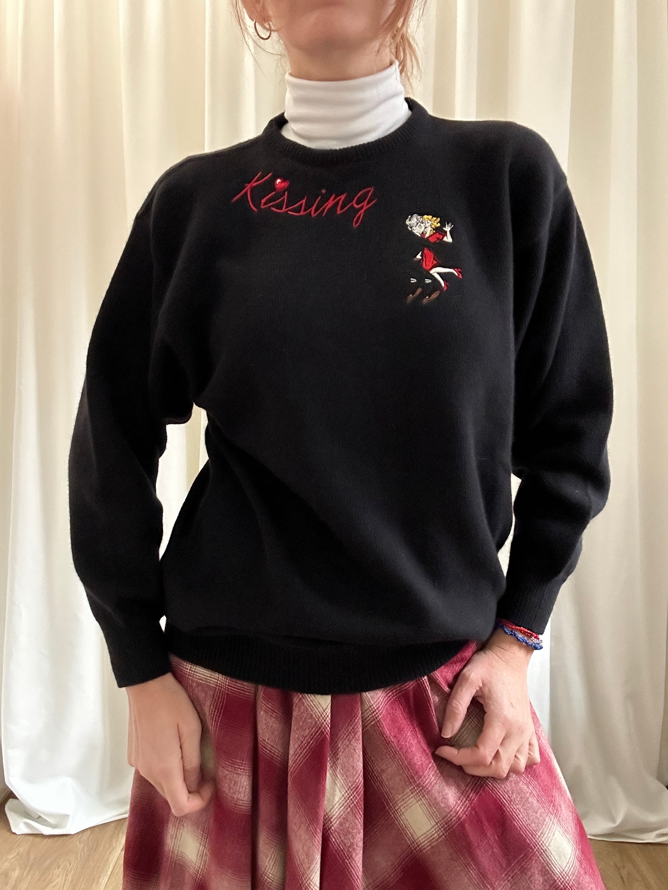 Kissing Castelbajac sweater