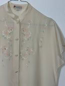 Oriental flower shirt