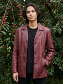 Antros leather Jacket