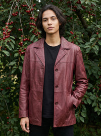 Antros leather Jacket