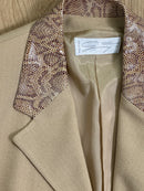 Soft Genny animalier blazer