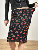 Flower Y2K skirt