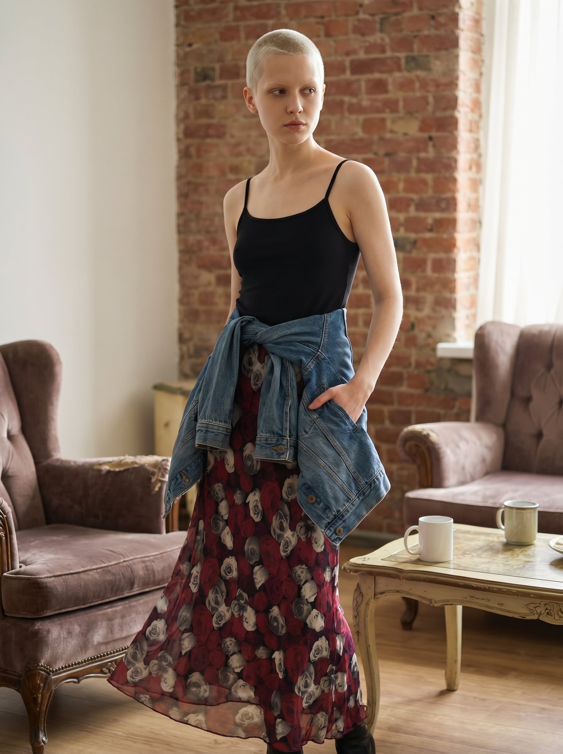 Roseto 90s skirt
