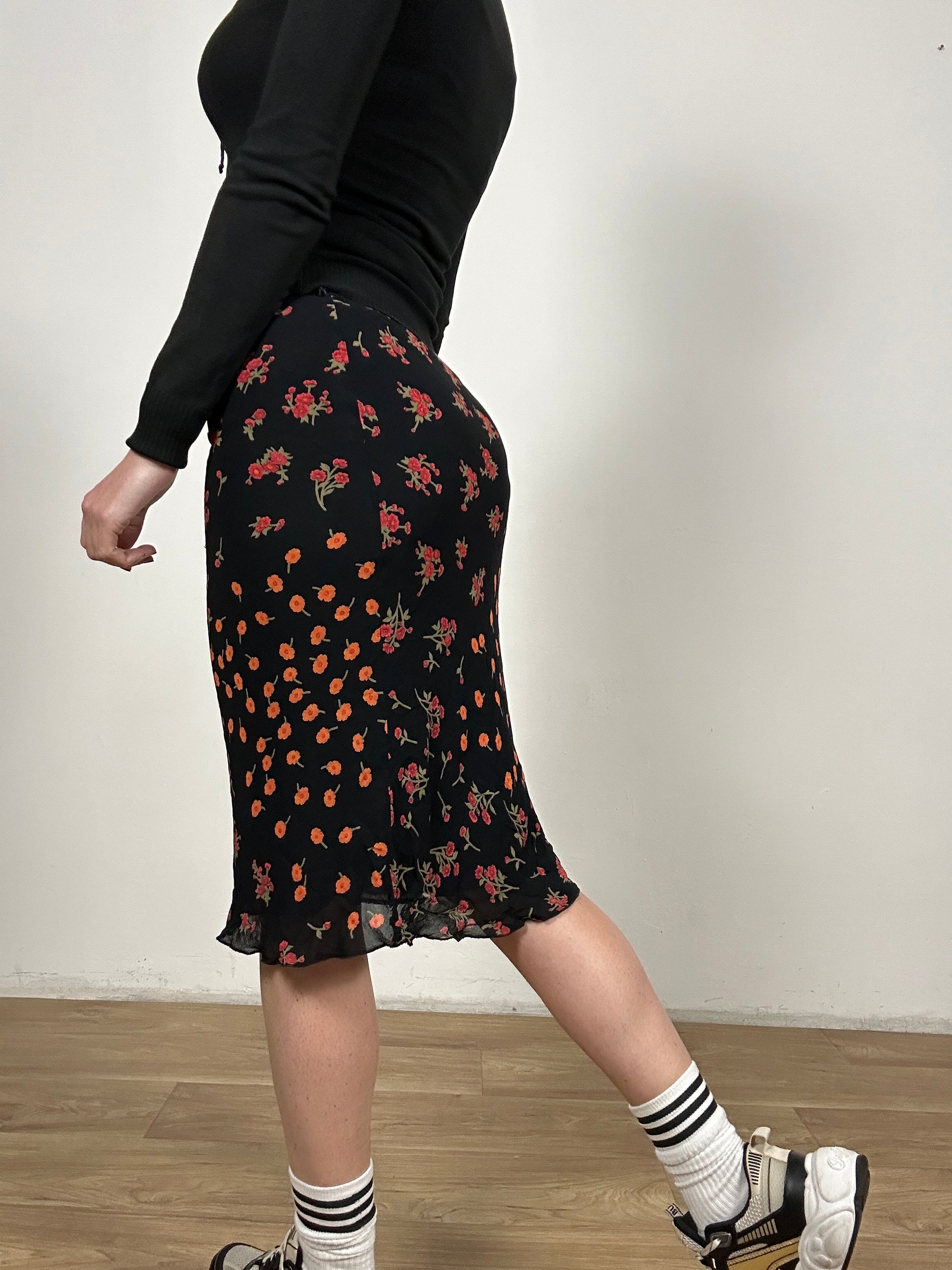 Flower Y2K skirt