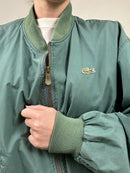 Lacoste green bomber