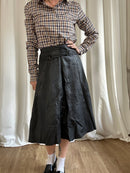 Buffy leather skirt