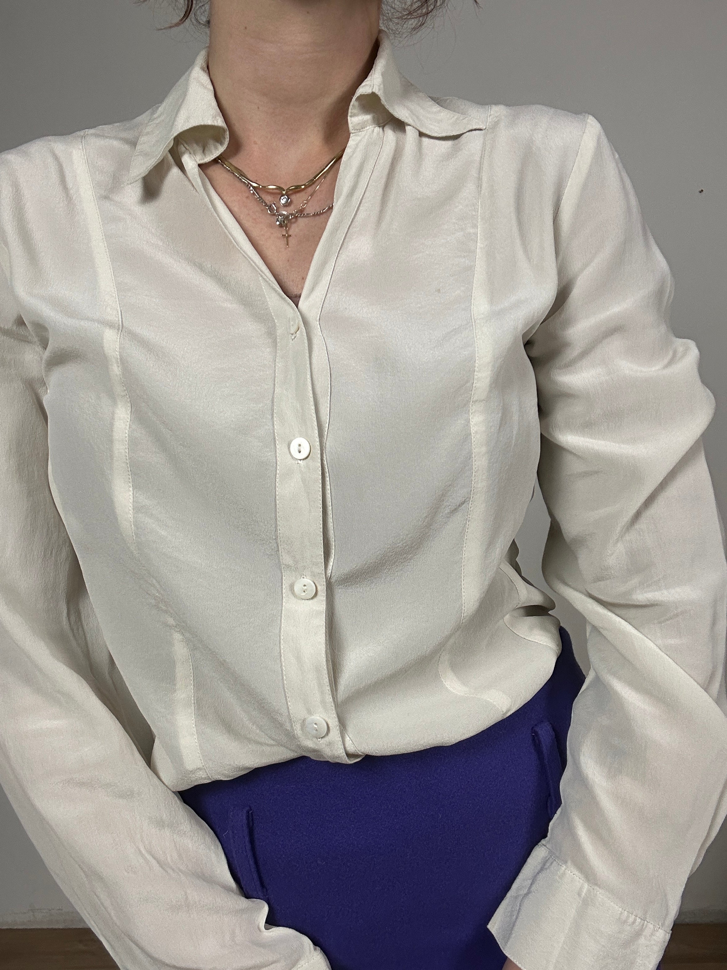 Essential silk shirt