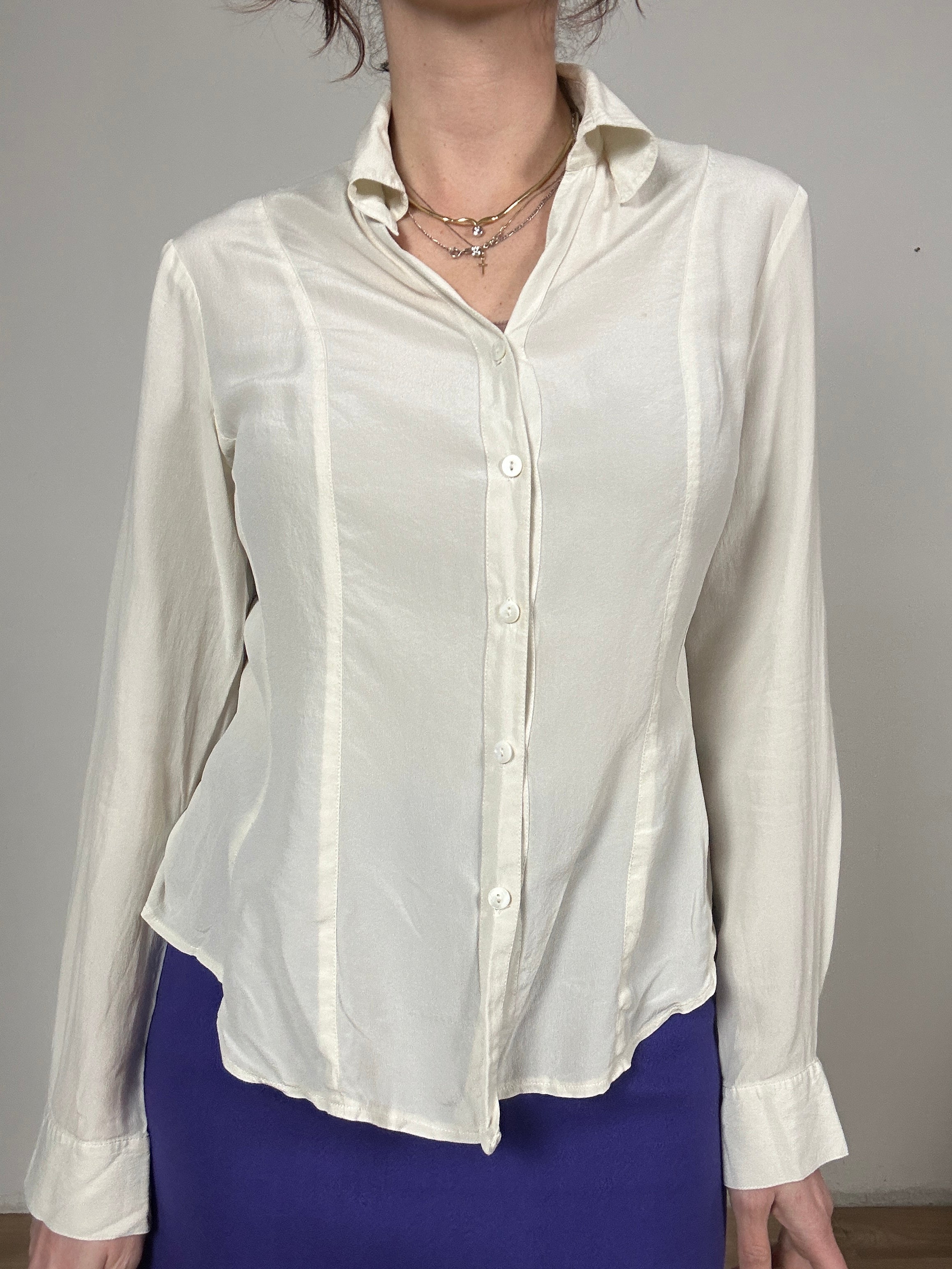 Essential silk shirt