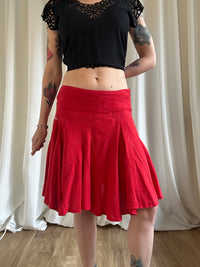 Fiorucci red skirt