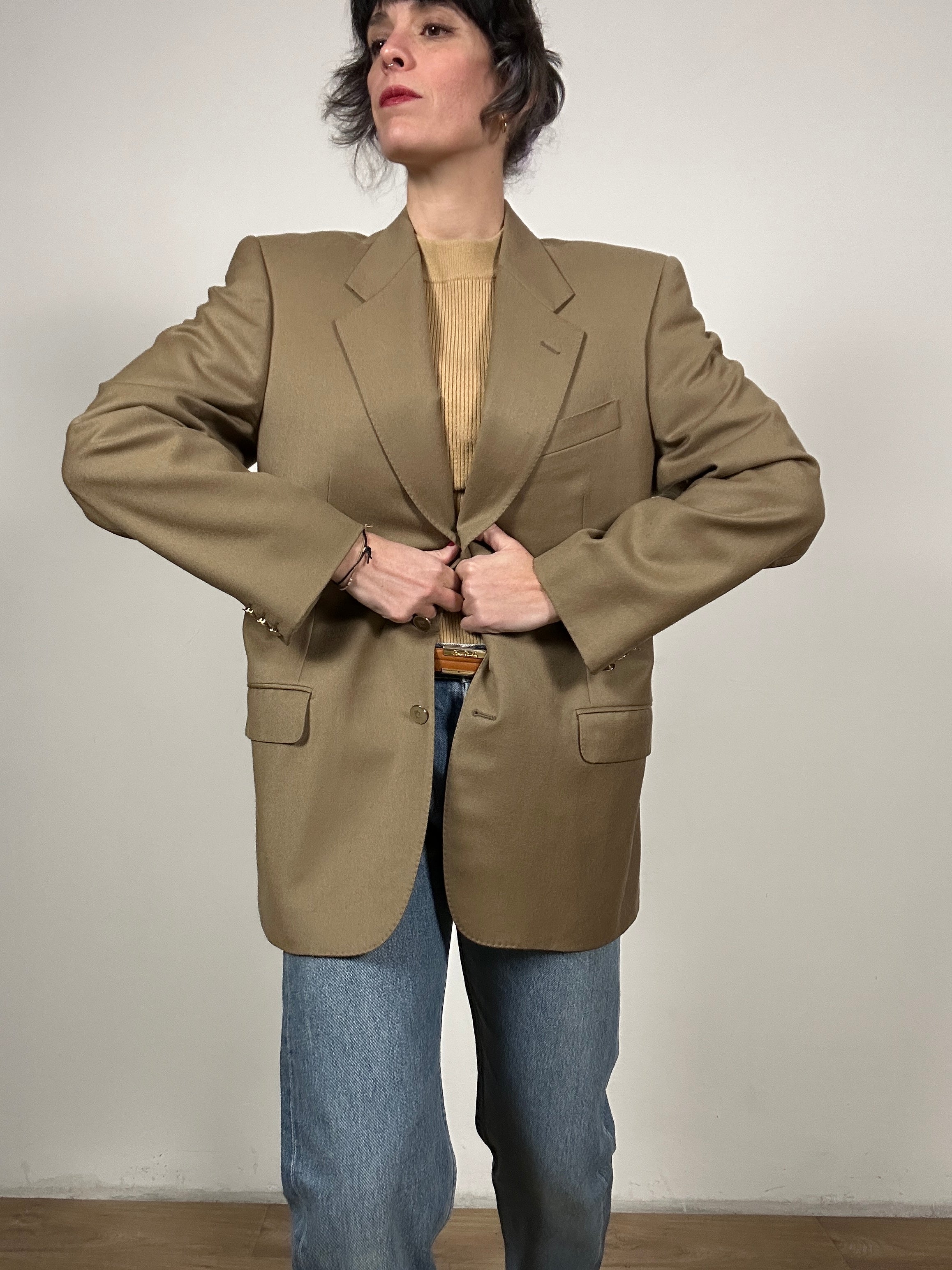 Camel Pierre Cardin blazer