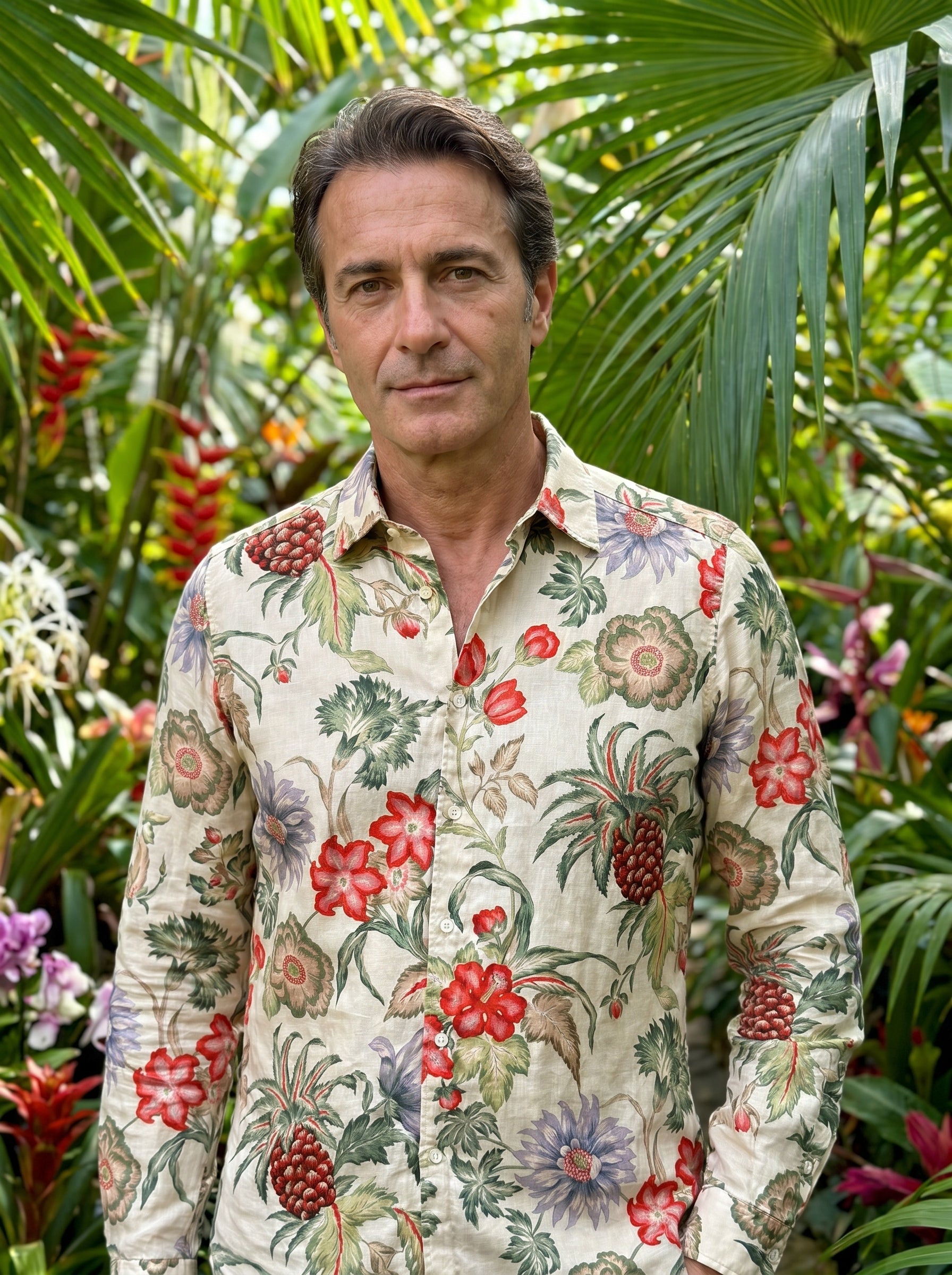 Etrò jungle shirt
