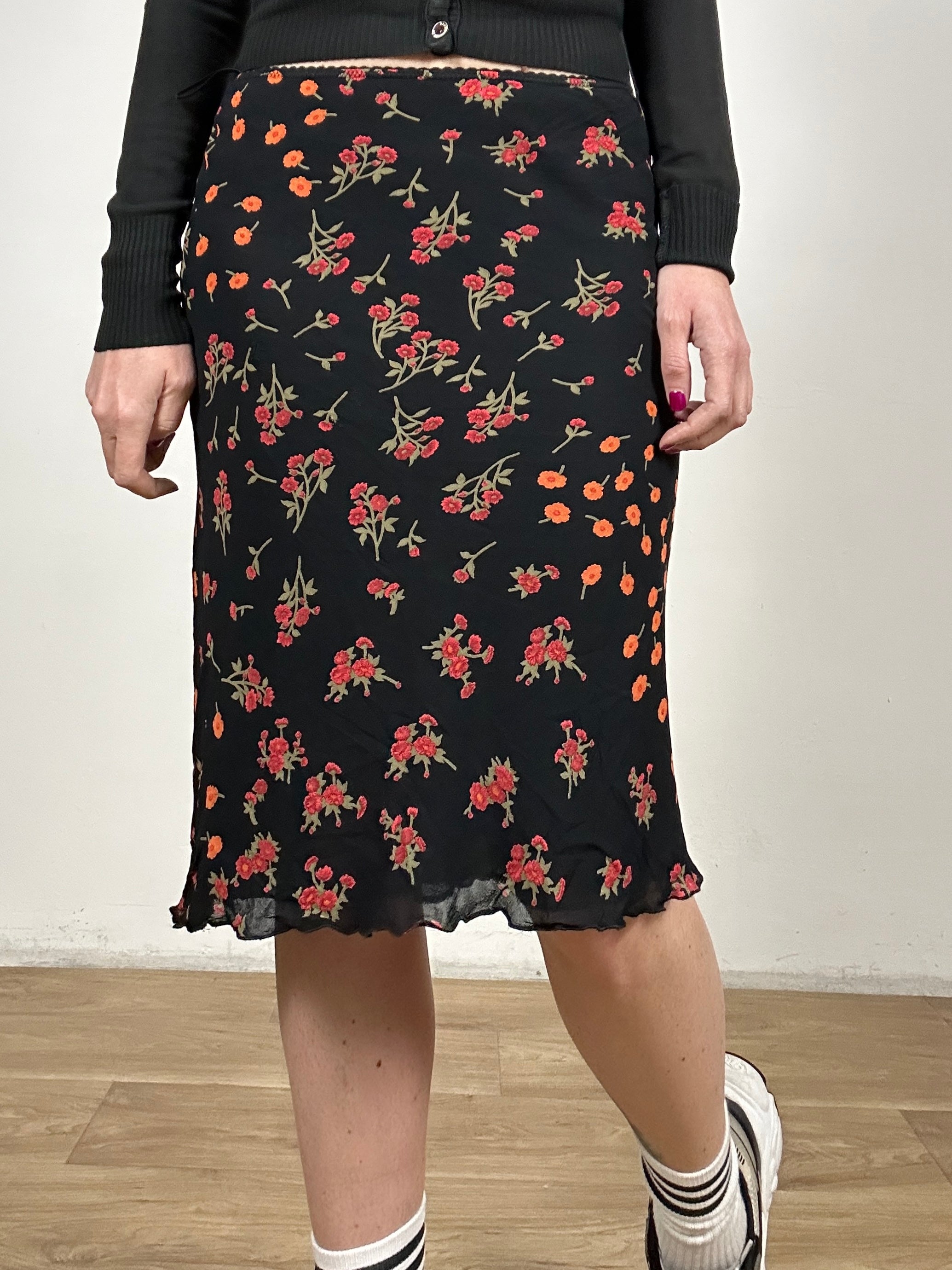 Flower Y2K skirt