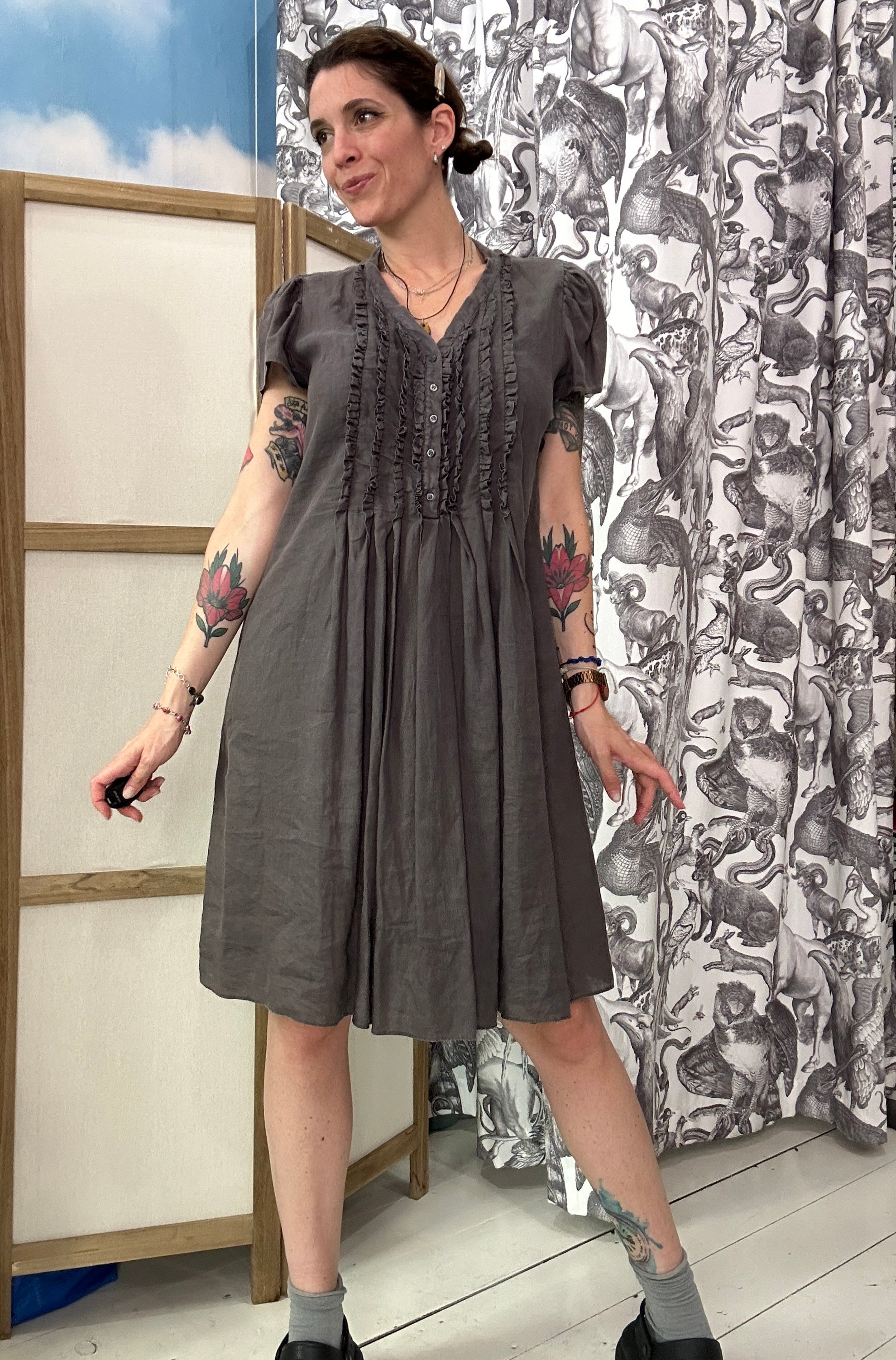 Aspesi sbuffoLino dress