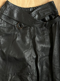 Buffy leather skirt