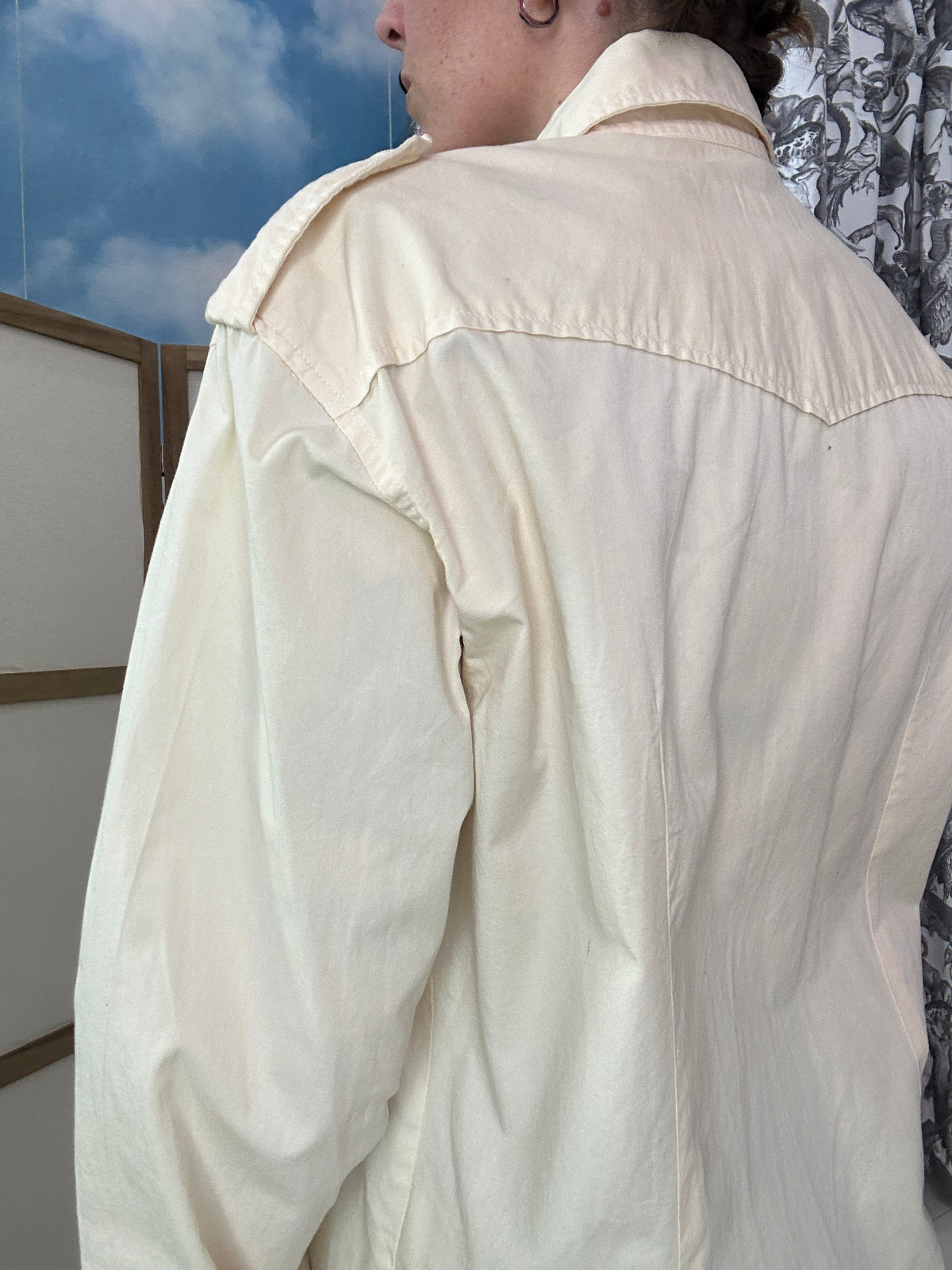 Diesel cream shirt