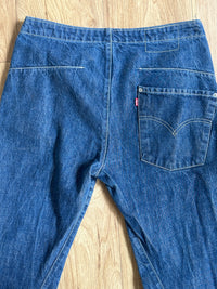 Twisted Levi’s jeans