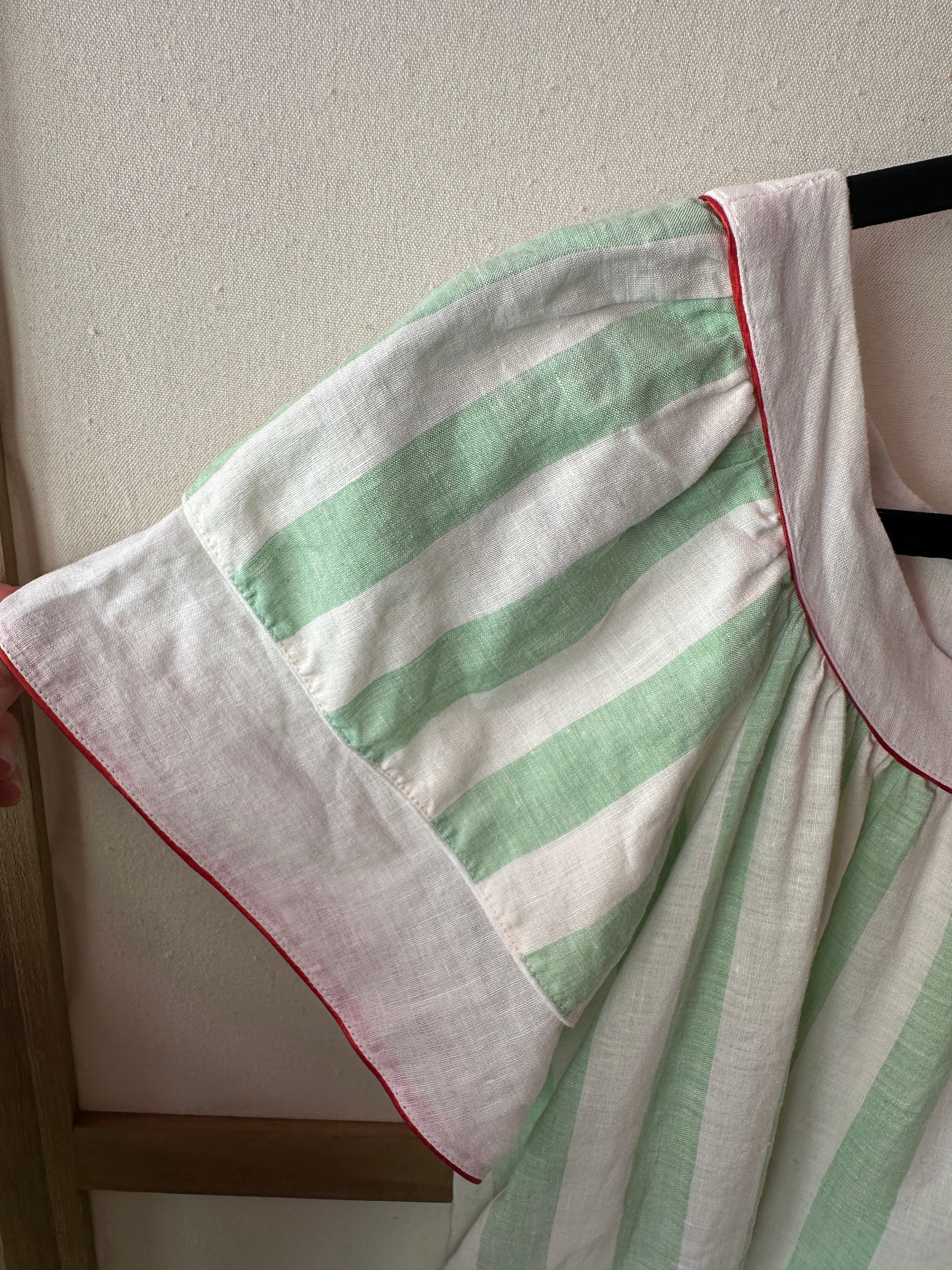 LatteMenta lino dress