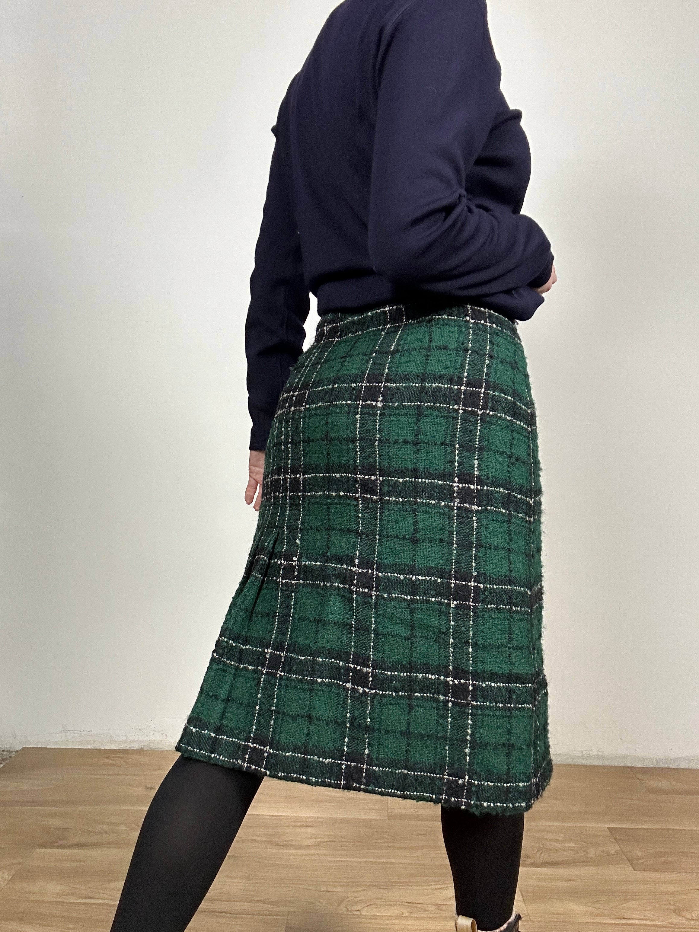 Scottish wool skirt