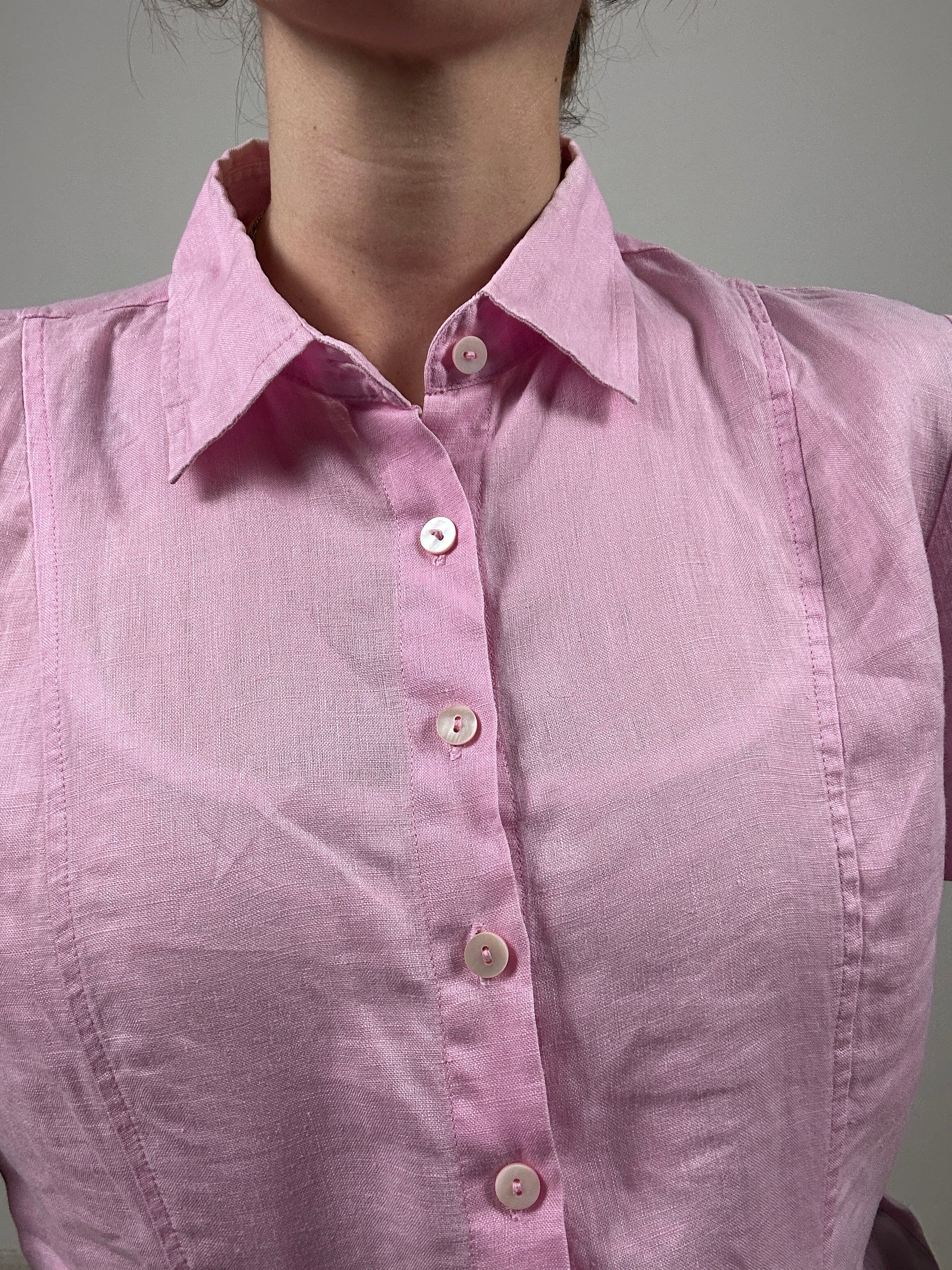 Lino pink shirt