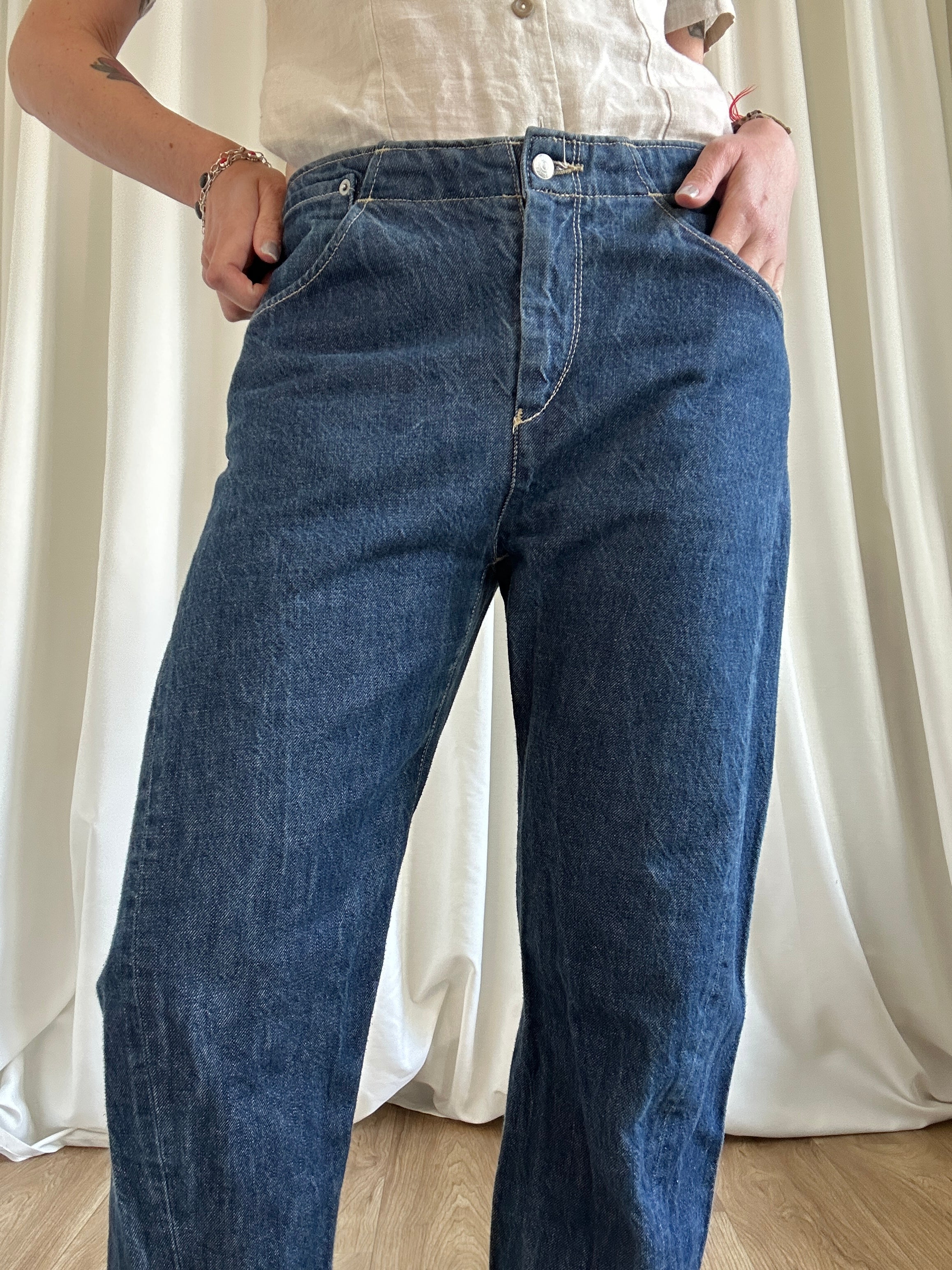 Twisted Levi’s jeans