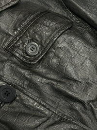Turtle leather jacket
