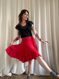 Fiorucci red skirt