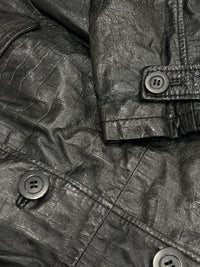 Turtle leather jacket