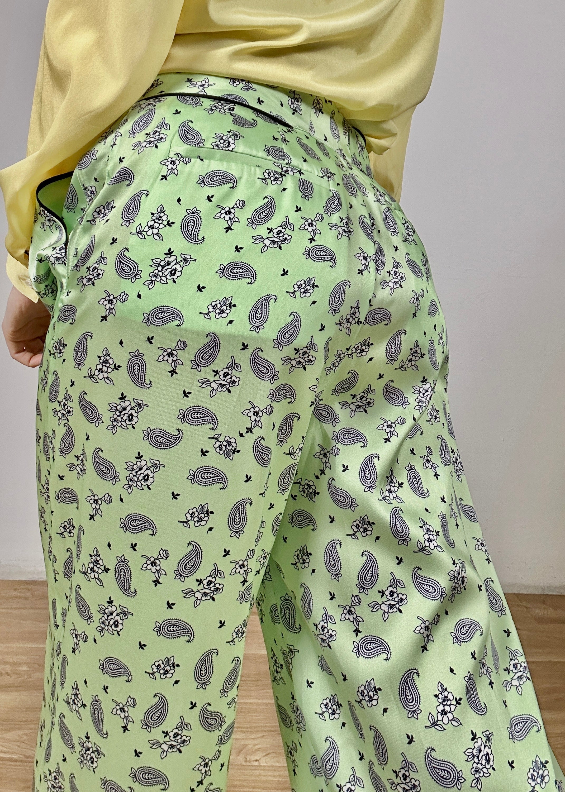 Parsley palazzo pants