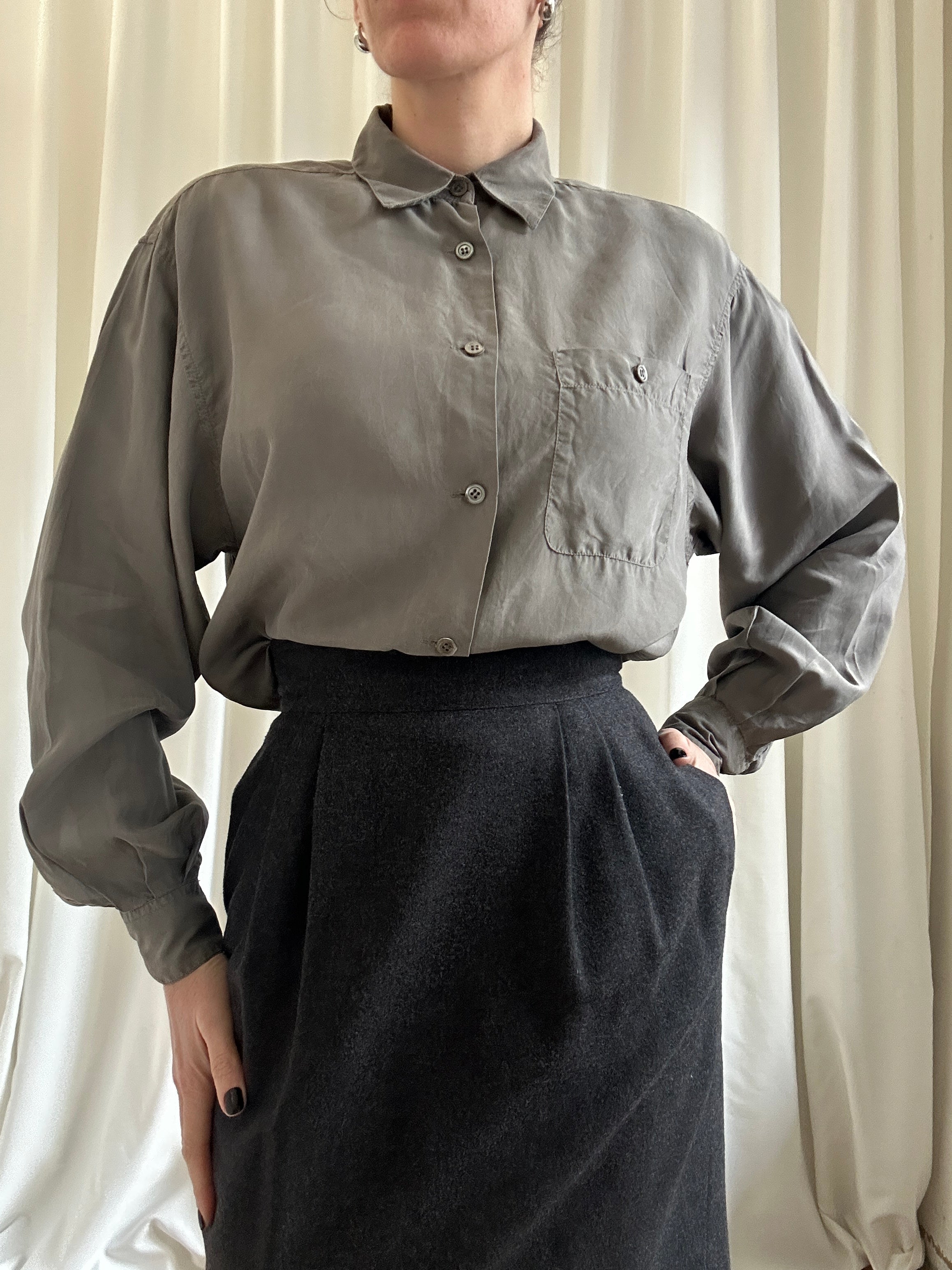 MaxMara Silk Shirt