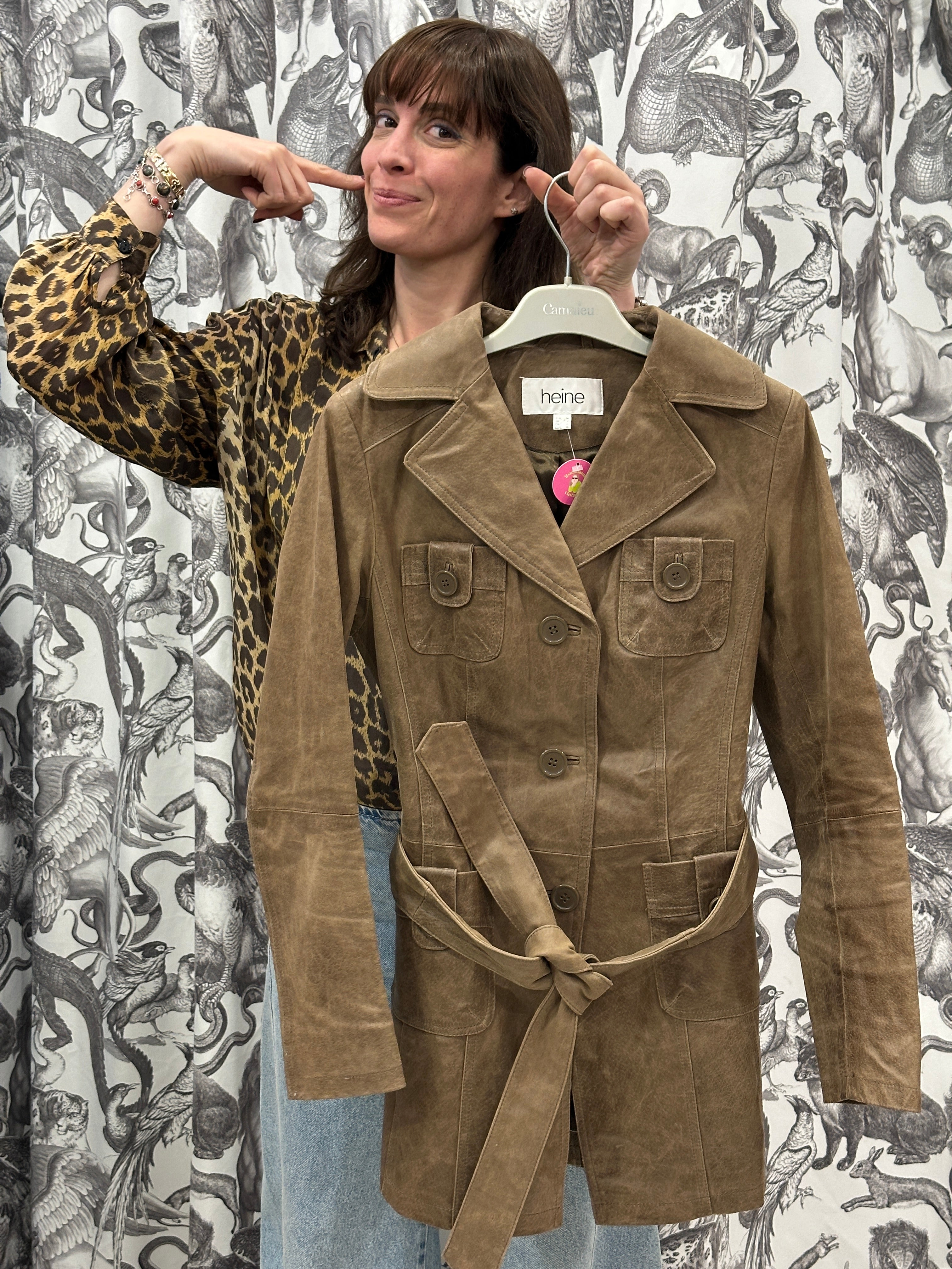 Benissimo leather jacket