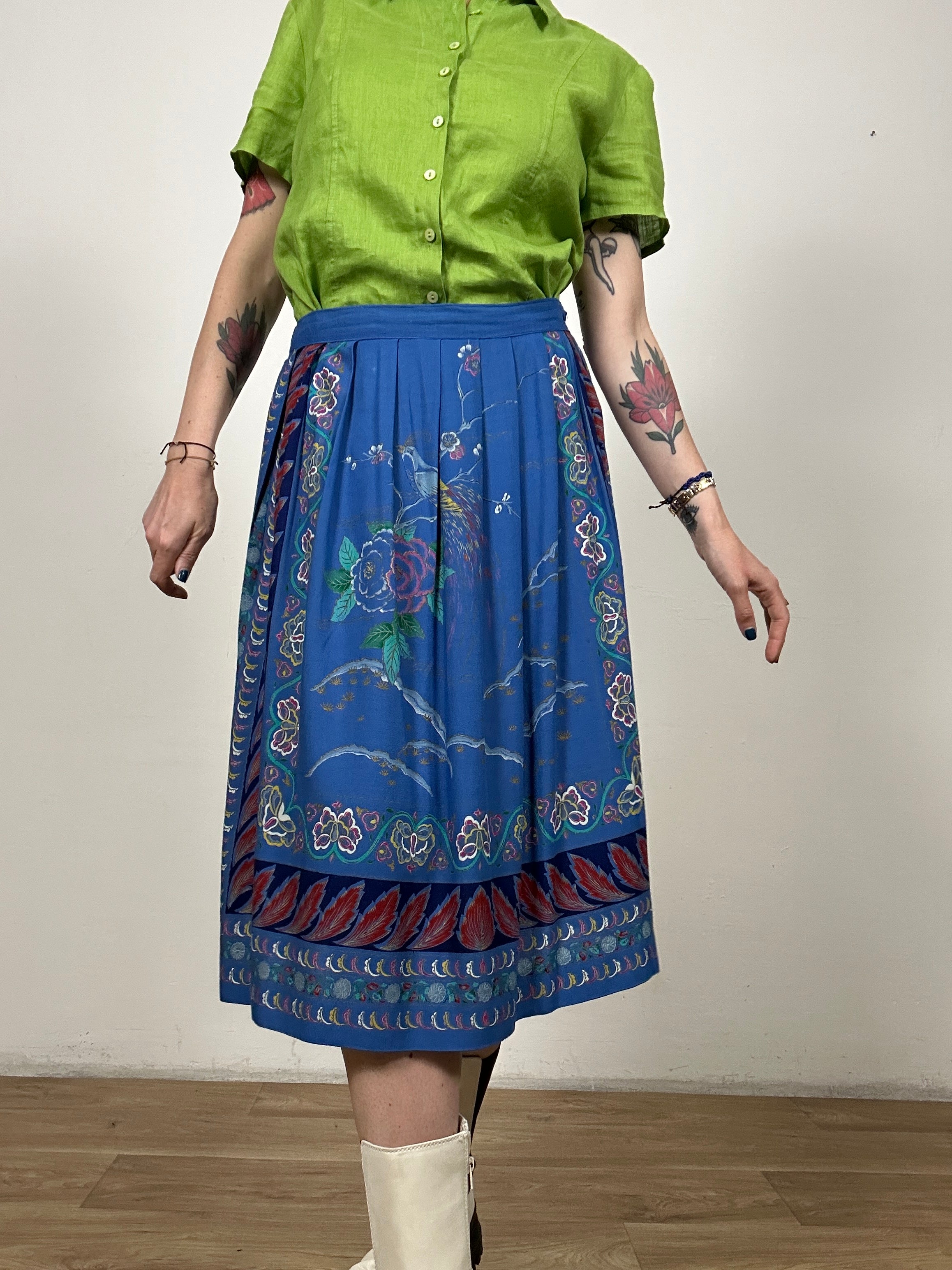 Pavone skirt